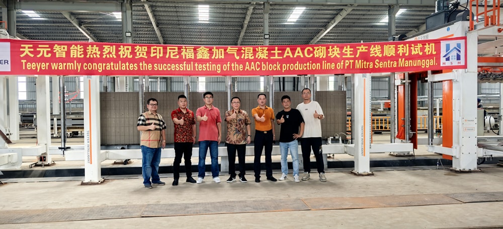 Proyek Fuxin Indonesia: Lini Produksi Balok AAC Berkapasitas Tinggi
